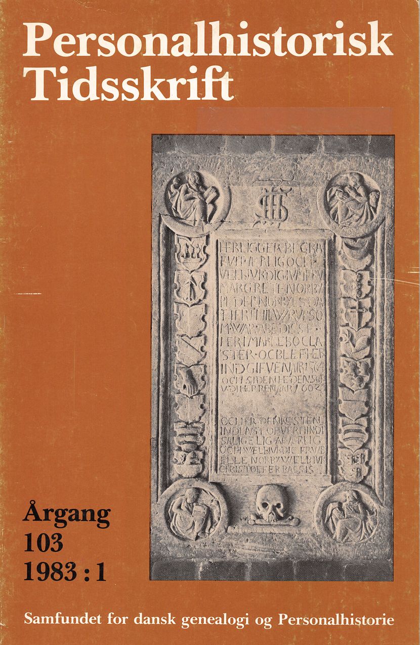 Personalhistorisk Tidsskrift 1983:1